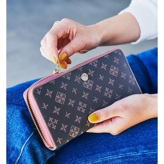 russet 【新色追加】ラウンドジップウォレット(SO-389) : マルイ