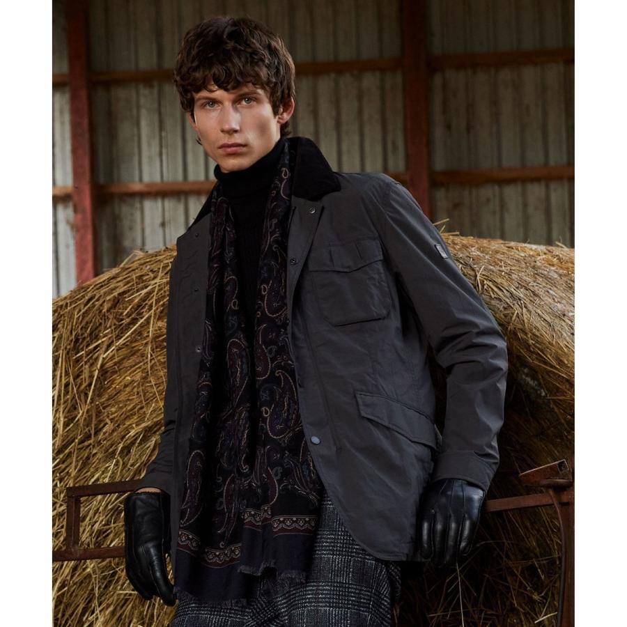 JOSEPH ABBOUD（ジョセフ アブード） 【軽量】ワックスクロス ブルゾン