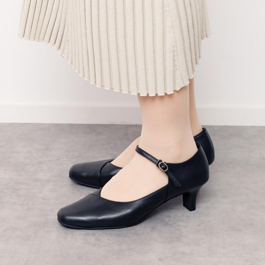 HIMIKO（HIMIKO）/セレモニーにも◇[快適ウォーク]【撥水】5cmヒールストラップパンプス/635307 HIMIKO セレモニーにも◇[快適ウォーク]【撥水】5cmヒールストラップ