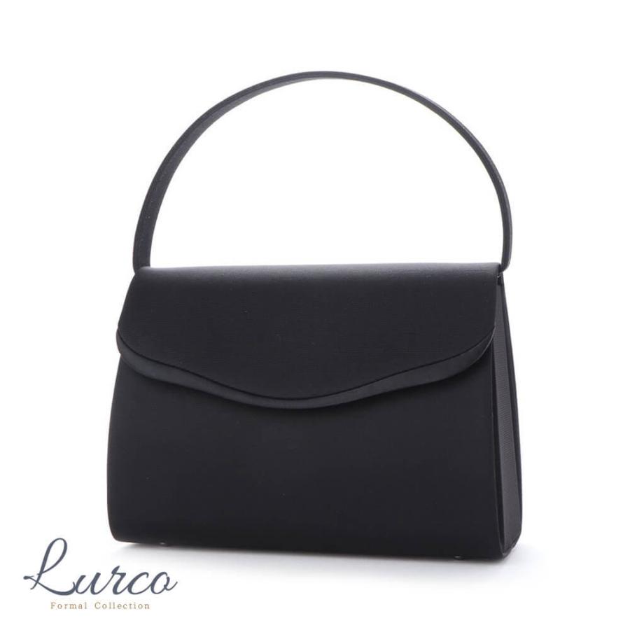 ルルコ（Lurco）/ブラックフォーマルバッグ 大きめ シンプル レディース 喪服 葬儀 お通夜 法事 Lurco（ルルコ） ブラックフォーマルバッグ 大きめ シンプル