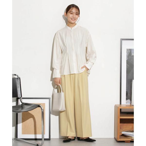 ベルト付きセミワイドツイルパンツ : マルイ(丸井)Yahoo!店 - 通販