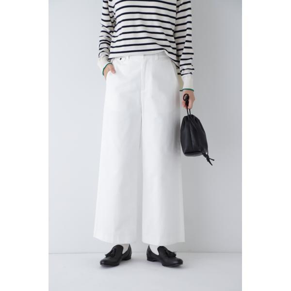 新品ヒューマンウーマン甘撚コットンチノパンツ サイズ Xスモール