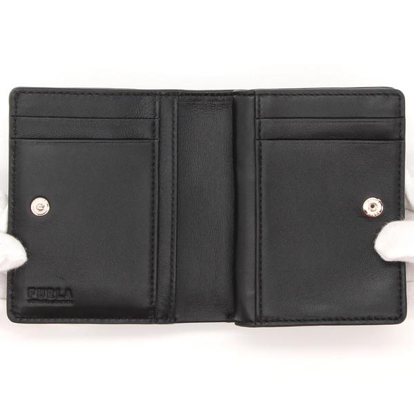 FURLA CAMELIA S ジップ付き コンパクト ウォレットの画像