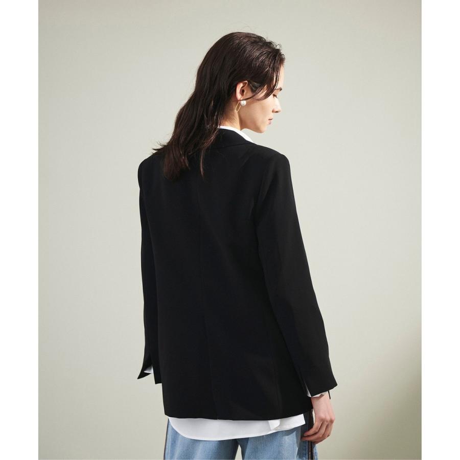 【美品】SLOBE IENA 24SS リネンジャケット　黒　テーラード 2025年最新】slobe iena リネン混テーラードジャケットの人気