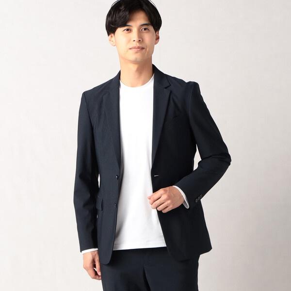 【セットアップ対応】千鳥柄ハイテンションストレッチ ジャケット_6