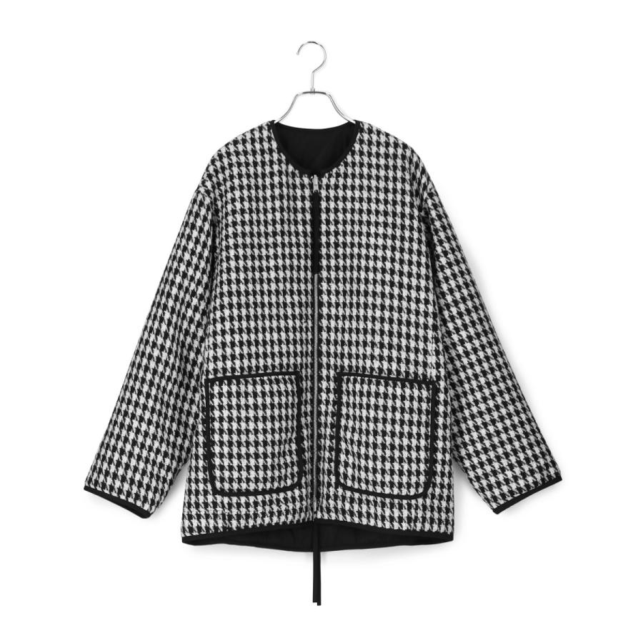 【ちょこ】ADAM ET ROPE' リバーシブルツイードブルゾン ADAM ET ROPE'｜【WEB限定】リバーシブルツイードブルゾン