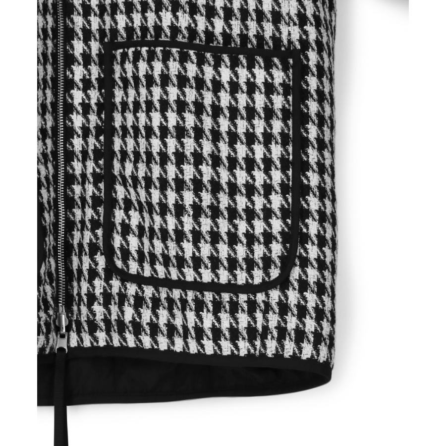 【ちょこ】ADAM ET ROPE' リバーシブルツイードブルゾン ADAM ET ROPE' 【WEB限定】リバーシブルツイードブルゾン