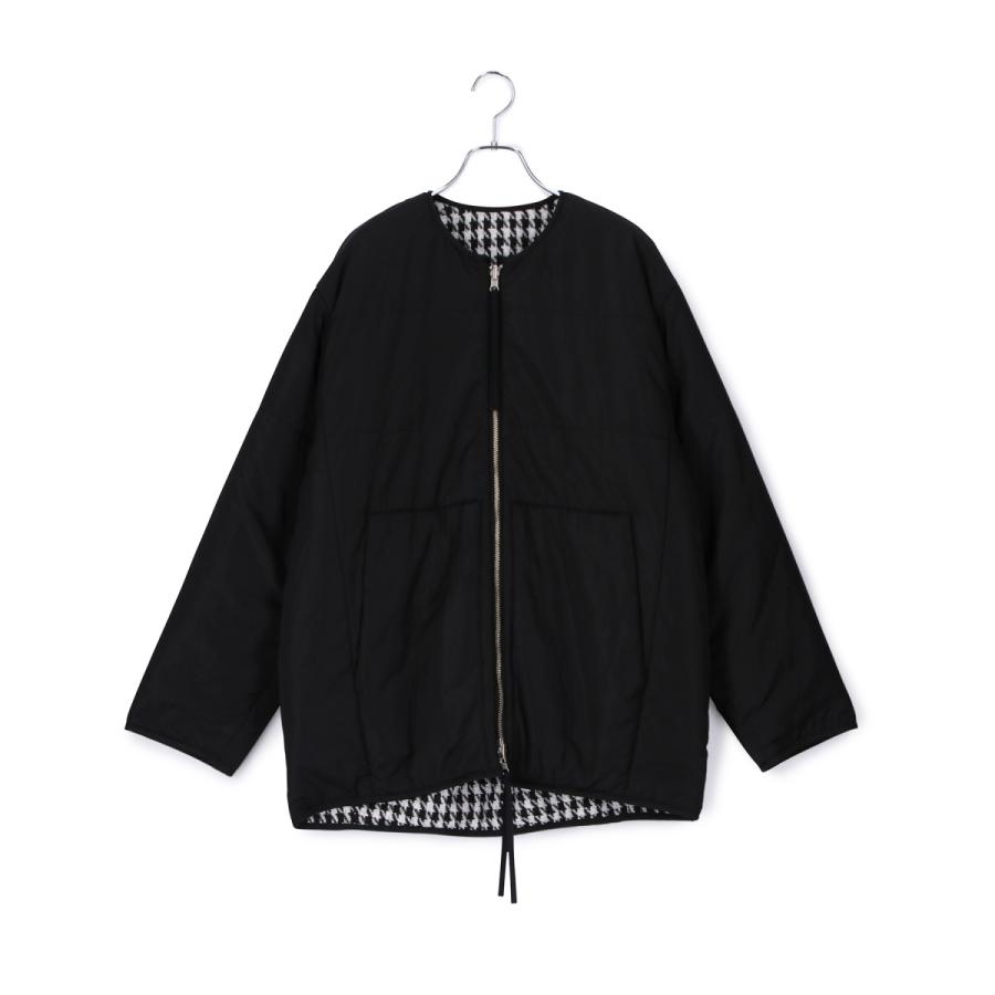 ADAM ET ROPE' 【WEB限定】リバーシブルツイードブルゾン