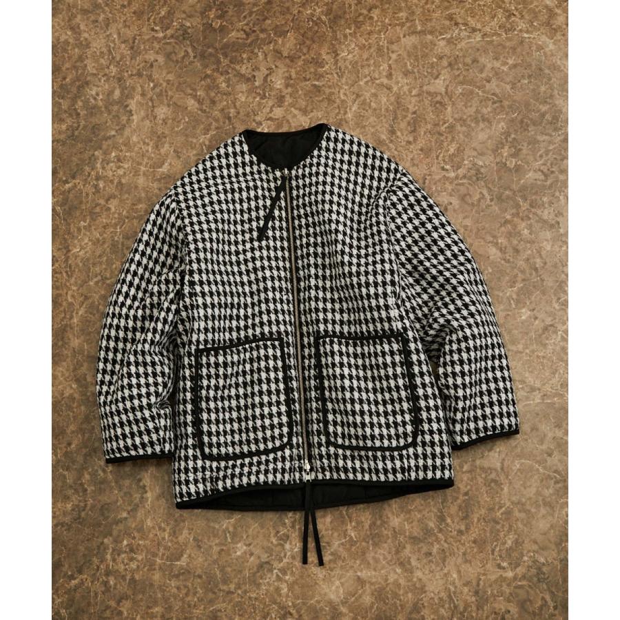 ADAM ET ROPE' リバーシブルツイードブルゾン ADAM ET ROPE'｜【WEB限定】リバーシブルツイードブルゾン