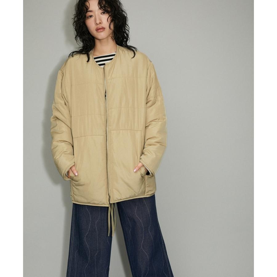 ADAM ET ROPE' 【WEB限定】リバーシブルツイードブルゾン