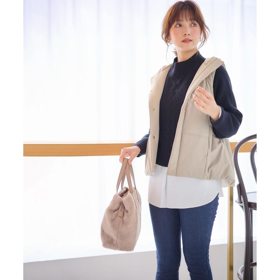 ANY SIS（エニィスィス） 【2WAY】フェミニンペプラムパデット ベスト