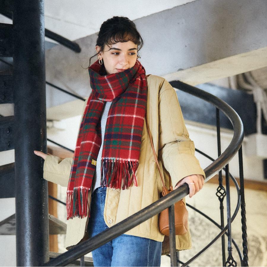 MOONBAT（ムーンバット） 【WEB限定 洗える】カシミヤ100%紡毛厚手