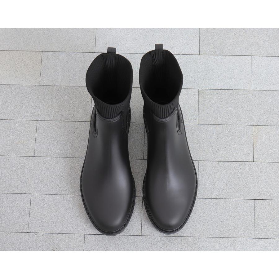 artemis by DAIANA   防水ニットサイドゴアレインブーツ XL artemis by DIANA 長靴 レインブーツ 防水ニットサイドゴア