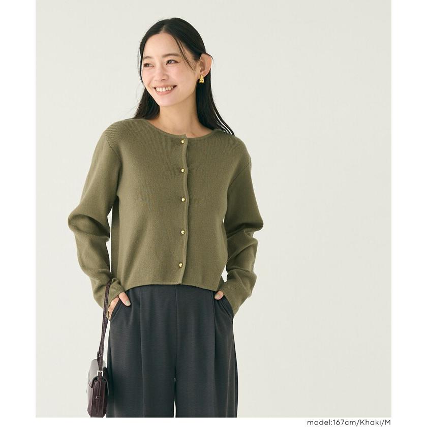coca（コカ） 【新色登場】金ボタン ニット カーディガン 全7色