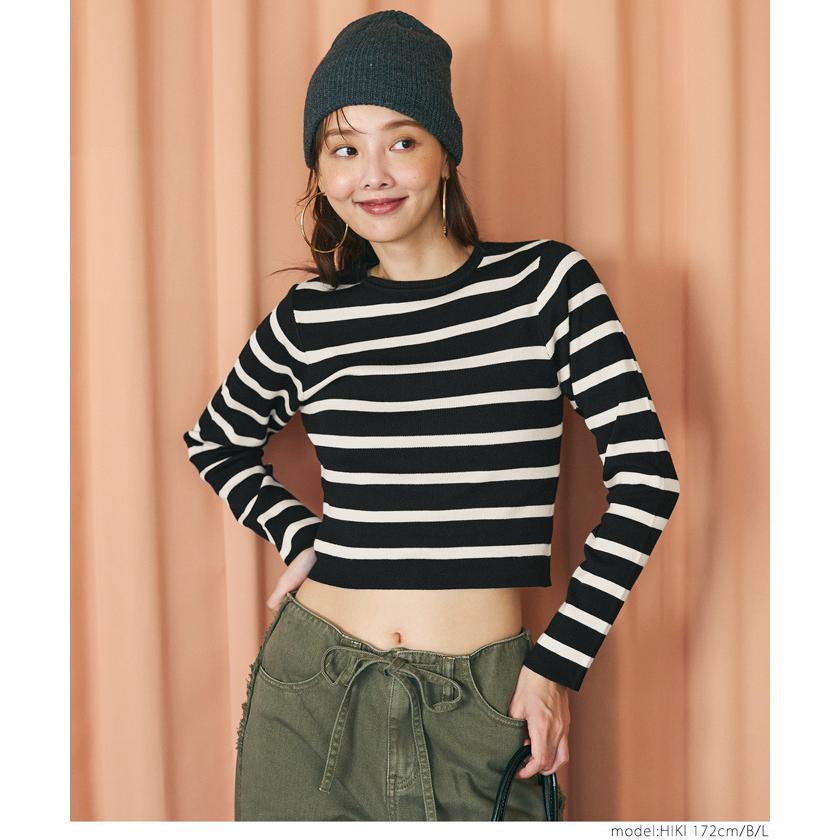 coca クロップドニットトップス 全6色 : マルイ(丸井)Yahoo!店