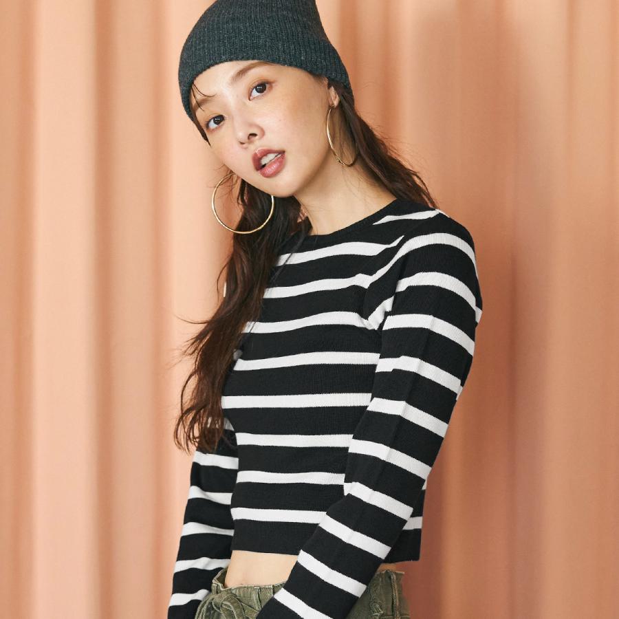 coca（コカ） クロップドニットトップス 全6色 : マルイ(丸井)Yahoo!店