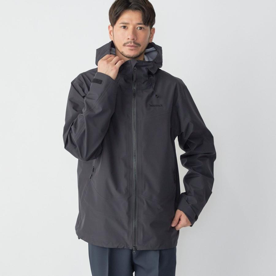 Marmot GORE-TEX ステンカラーコート ブラック SHIPS別注 MARMOT（マーモット） GORE-TEX 別注 ステンカラーコート メンズ