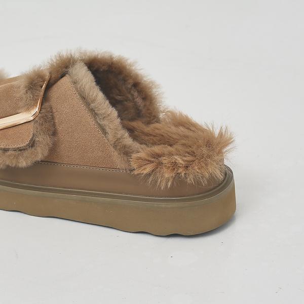 collex 【MOHI/モヒ】ファーサンダル シングルベルト : マルイ