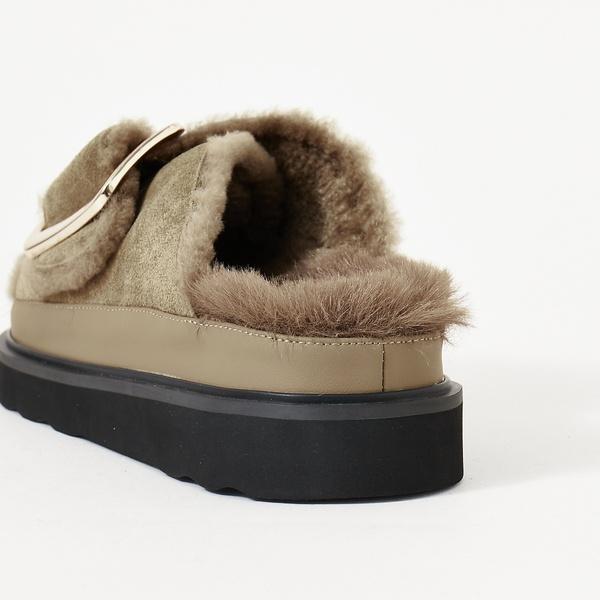 collex 【MOHI/モヒ】ファーサンダル シングルベルト : マルイ