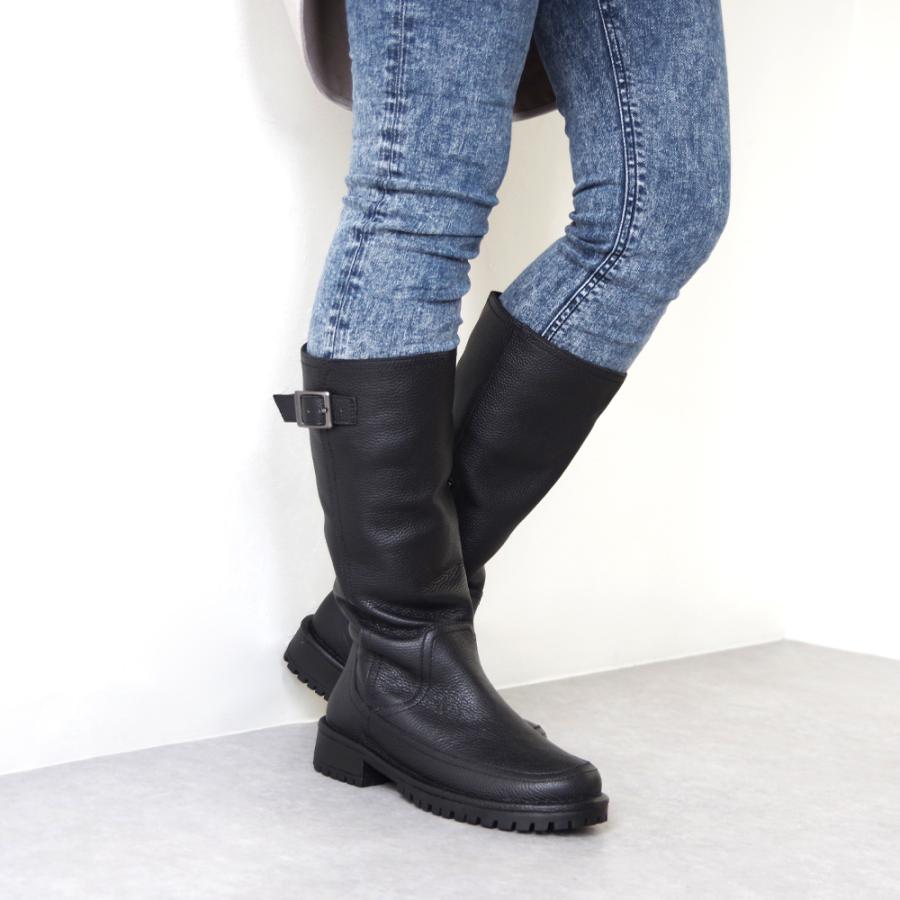 Minnetonka（ミネトンカ） ステッチダウンロングブーツ 23M14 : マルイ