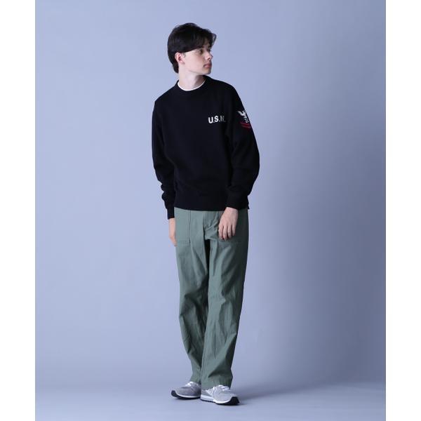 AVIREX（アヴィレックス） NAVAL CREWNECK KNIT ／ ネイバル クルー