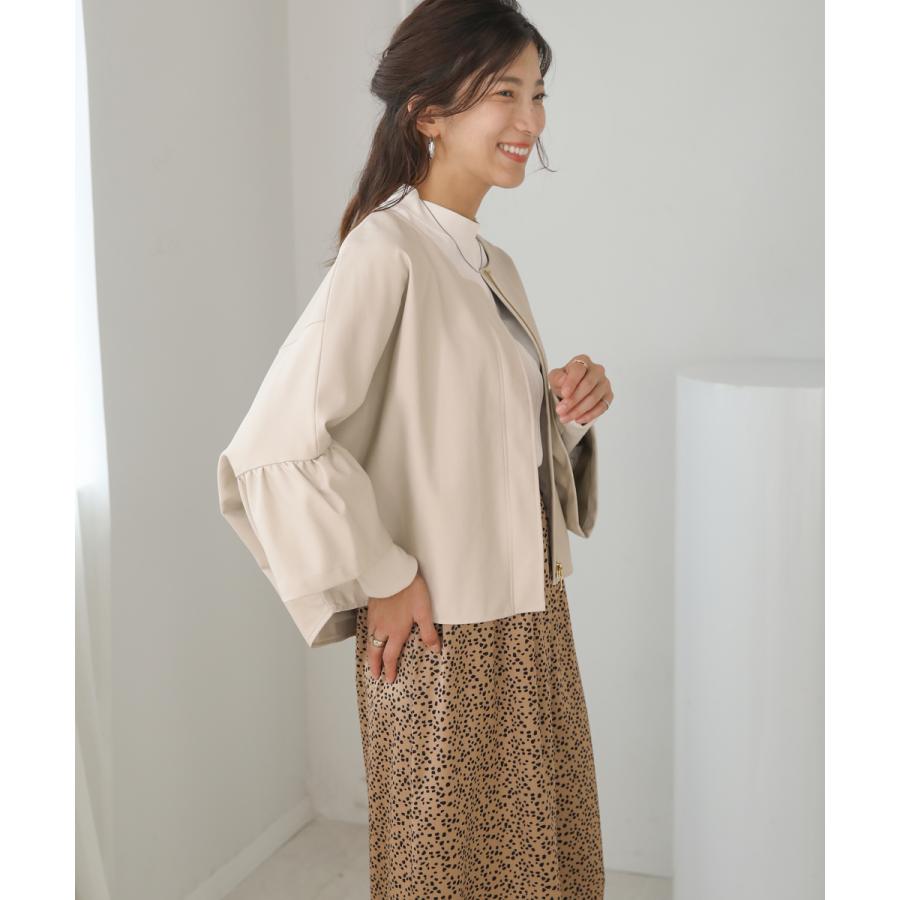 Bou Jeloud（ブージュルード） レザーフリルスリーブレイヤード