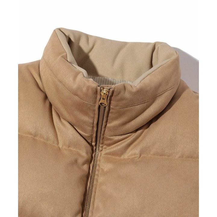 MEN'S BIGI（メンズビギ） コマスエード ストレッチダウンベスト