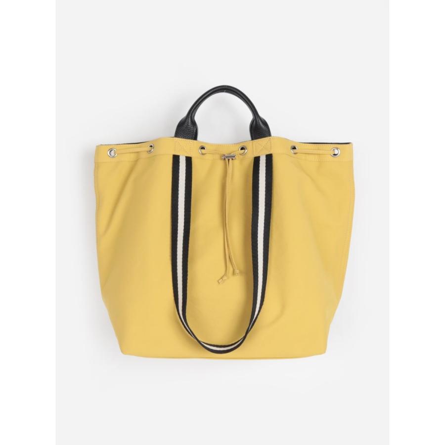 nouer（ヌエール） WEBmall限定カラー ラインテープ2WAY巾着トート