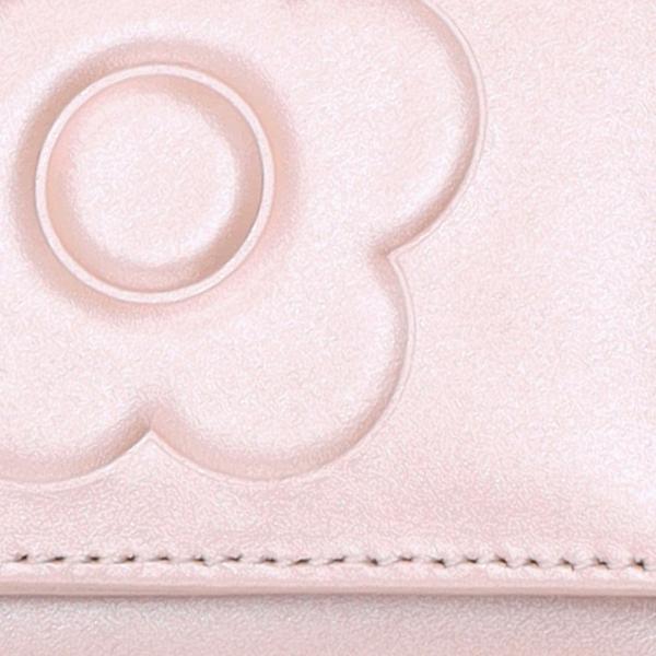 MARY QUANT（マリークヮント） エンボスデイジーパール ミニウォレット