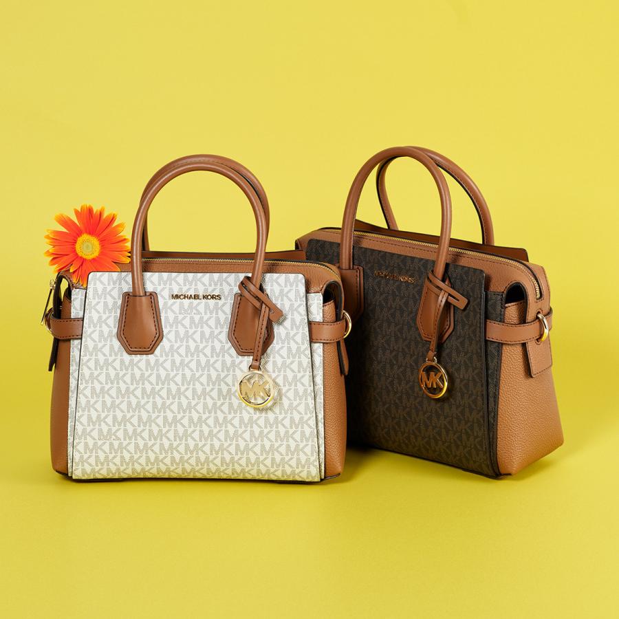 MICHAEL KORS MERCER トップジップ ベルテッド サッチェル MICHAEL KORS MERCER トップジップ ベルテッド サッチェル