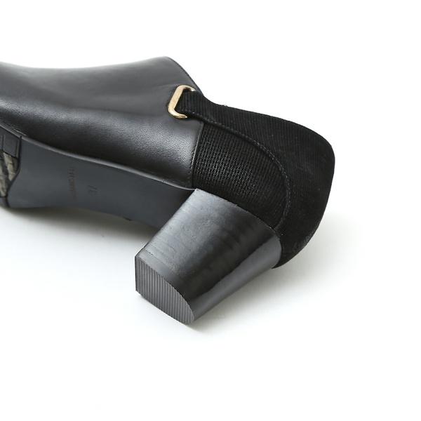 Au BANNISTER（オゥ バニスター） 【スノーソール】切り替しブーティー