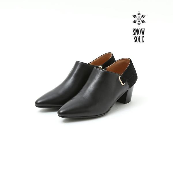 Au BANNISTER（オゥ バニスター） 【スノーソール】切り替しブーティー