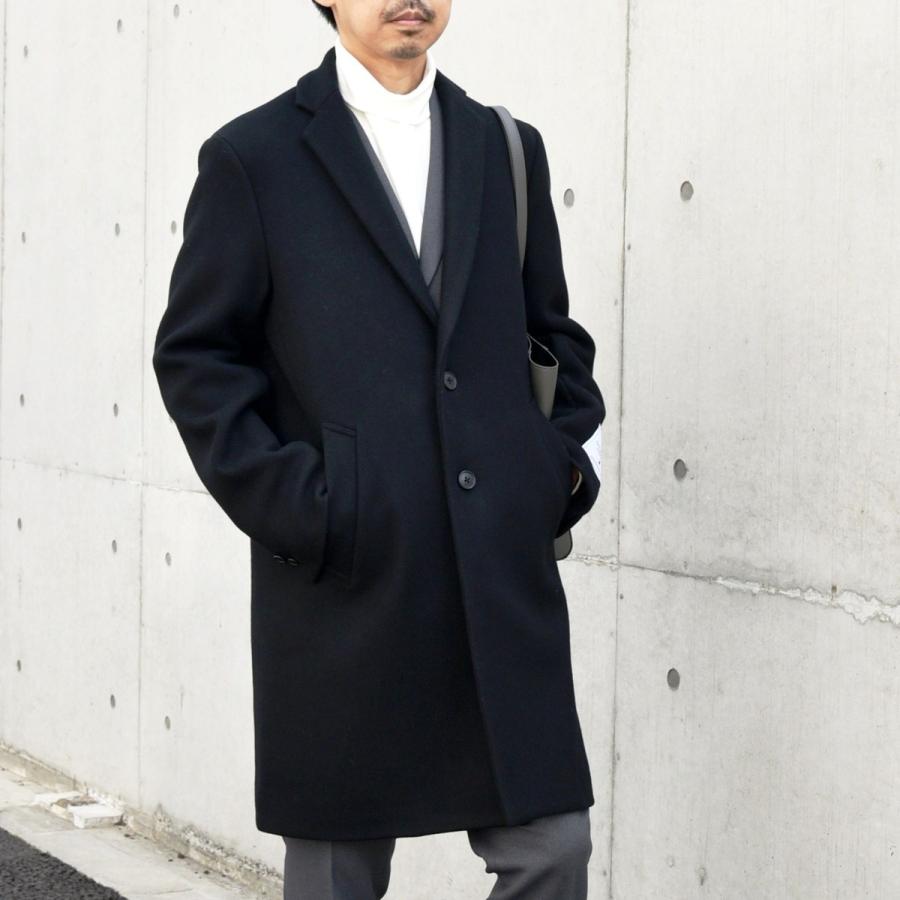SHIPS any any: FUTURE MELTON チェスター コート 23AW◇ : マルイ