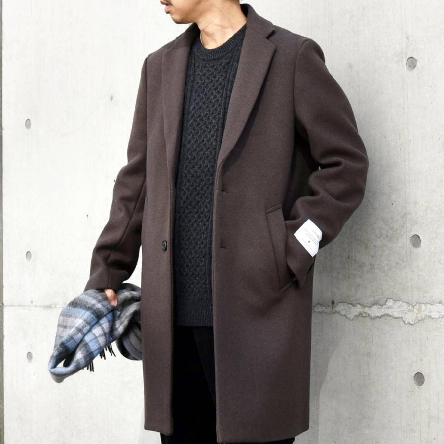 SHIPS any any: FUTURE MELTON チェスター コート 23AW◇ : マルイ