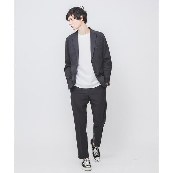 美品 ✨️ ABAHOUSE 4wayストレッチスーツ セットアップ 黒 48 ABAHOUSE（アバハウス） 【セットアップ対応/SOLOTEX】4WAYストレッチ