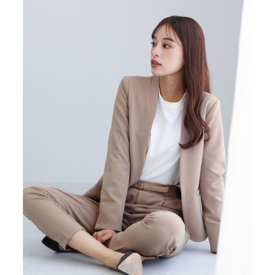 n*o様 【新品未使用】Emilyan スーツ　ベージュ ビジネススーツ L Emilyan（エミリアン） 【手洗いできるハイストレッチジョーゼット