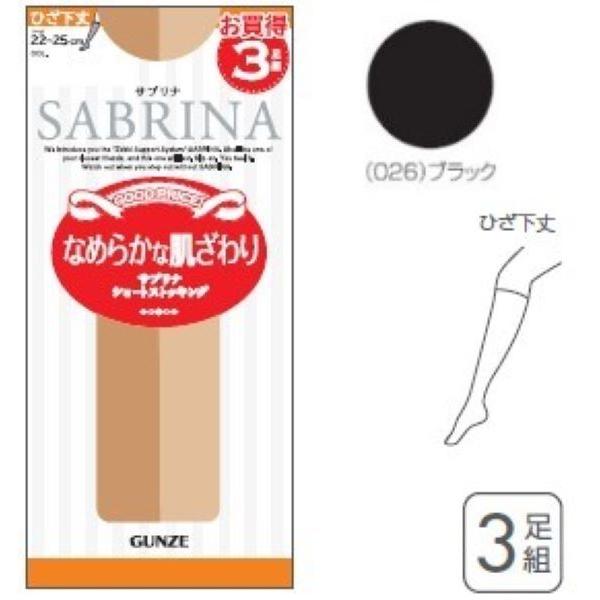 【SABRINA】3P組【ショートストッキング】つま先補強｜0101marui｜03