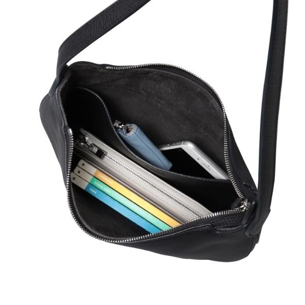 【ヴァローレ】レザーショルダーバッグ M 本革（商品番号：P25-35312）の画像
