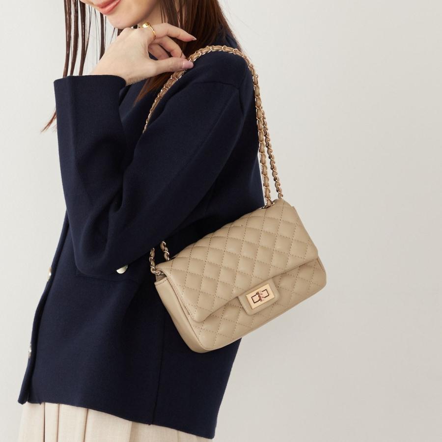 新品　 キルティング チェーンバッグ ZAKKA-BOX（ザッカボックス） ショルダーバッグ バッグ 「NOVE-19