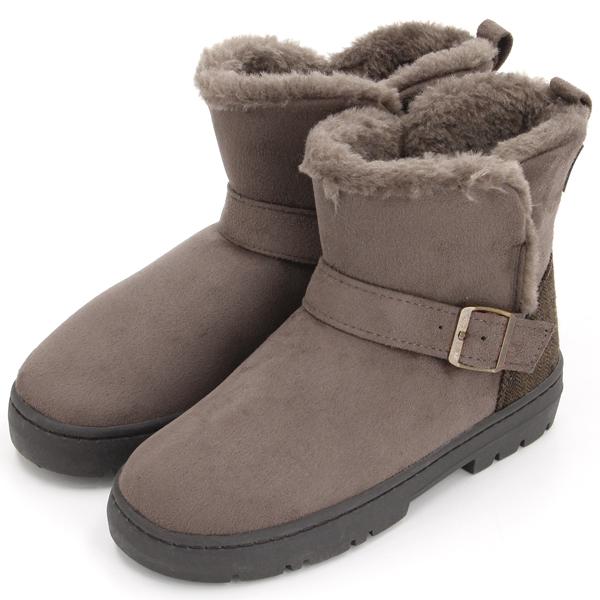 moz（モズ） 【24秋冬新作】〔新色追加〕moz ベルトデザイン ムートン