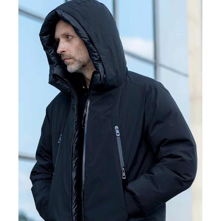 直営店・WEB限定】AKM Contemporary ダブルフードダウンジャケット