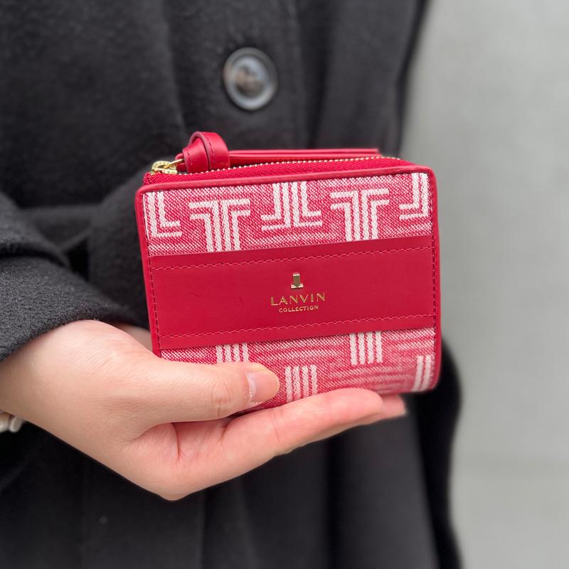 LANVIN COLLECTION 【ランバンコレクション】ジーンパース 二つ折り