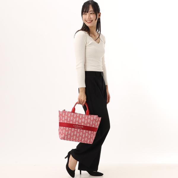 LANVIN COLLECTION 【ランバンコレクション】ジーン 2WAYトート