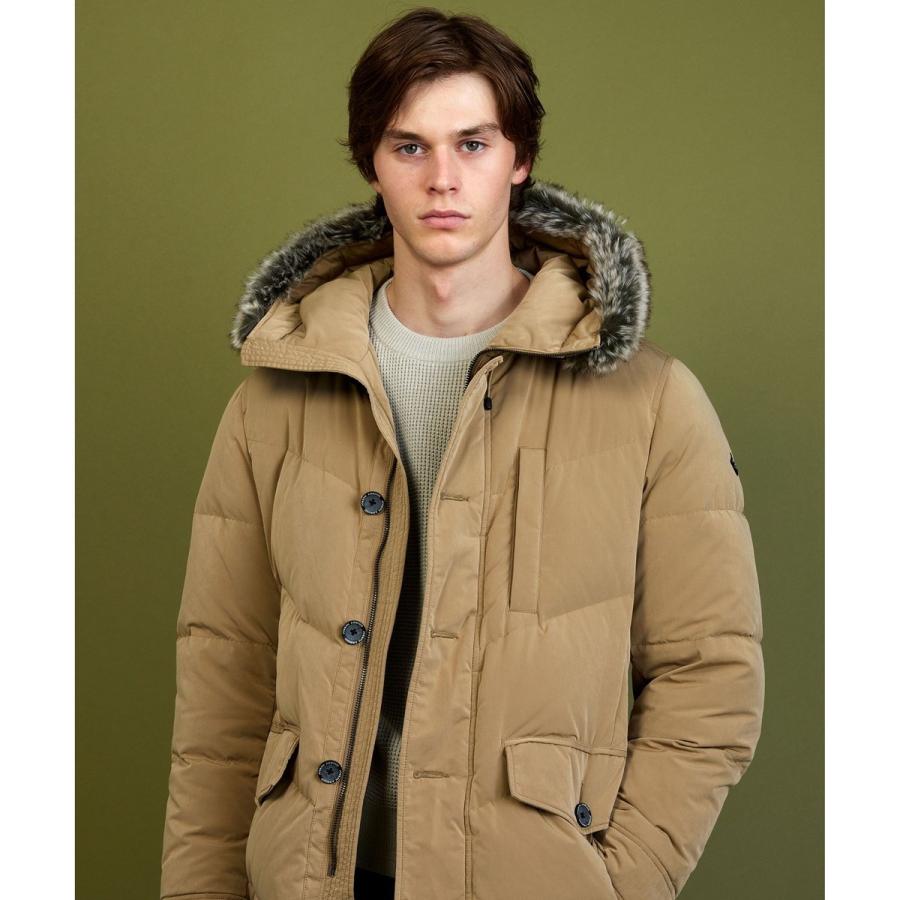 JOSEPH ABBOUD 【ECO撥水/ECOファー/9ポケット/ユニセックス JOSEPH ABBOUD 【ECO撥水/ECOファー/9ポケット/ユニセックス