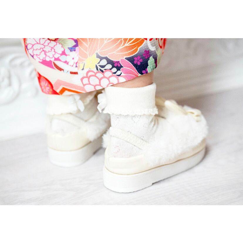 Catherine Cottage（キャサリンコテージ） うさぎファー草履サンダル