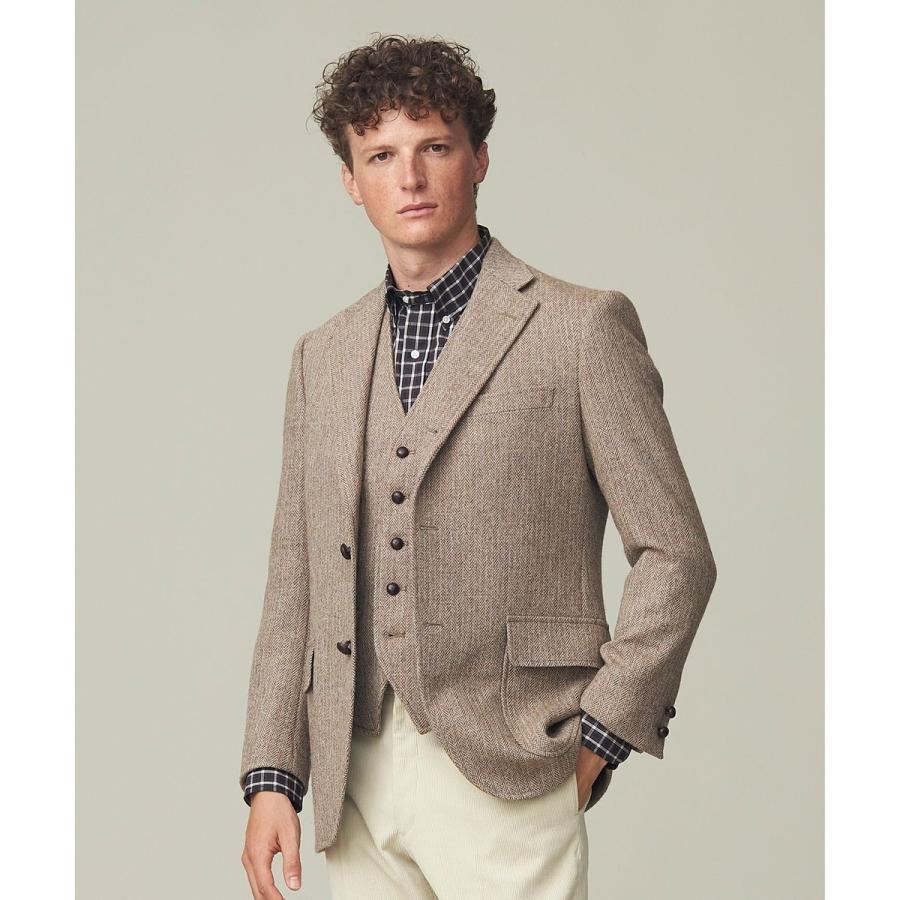 J.PRESS（J.プレス） 【定番】LOVAT LAVEROCK TWEED ヘリンボン