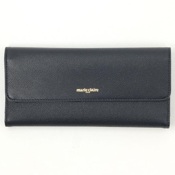 マリクレール marie clair 財布 レディース ブラック 黒 正規品 マリ クレール marie claire 財布 レディース 二つ折り ブランド 本革