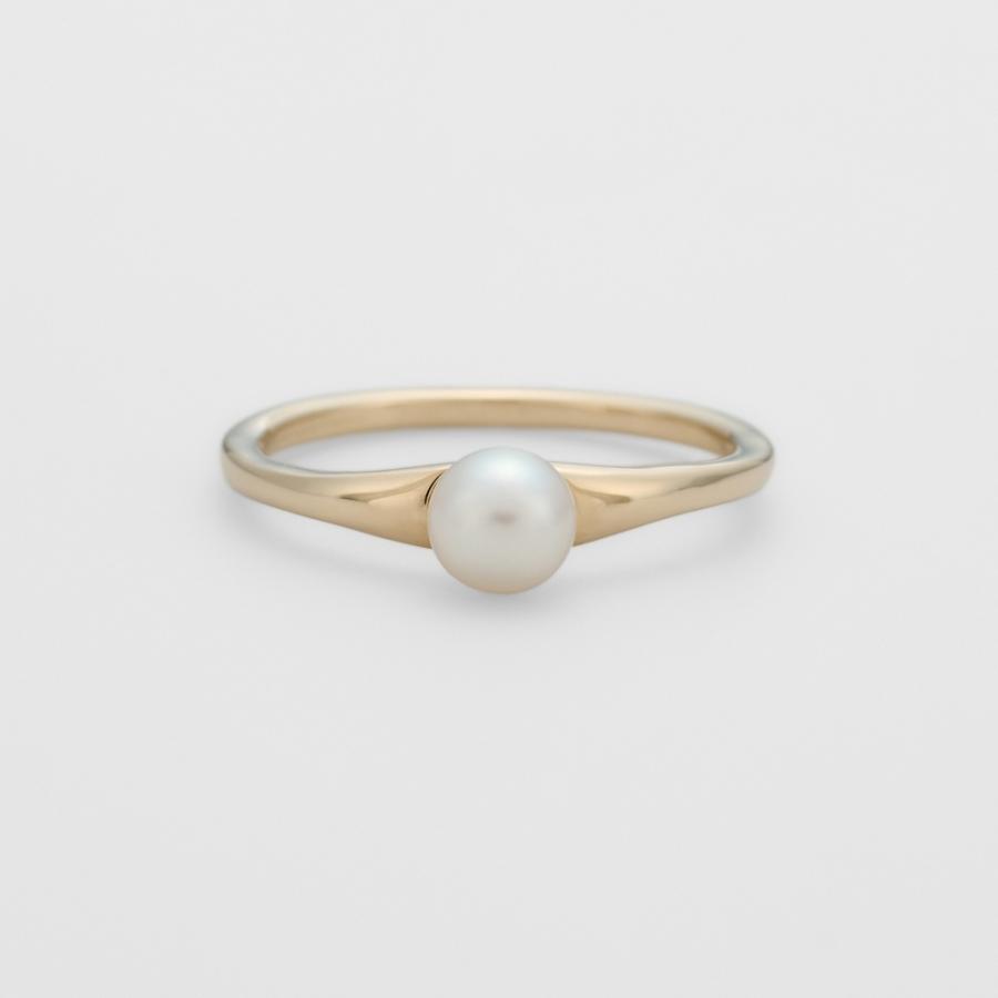 agete K10パールピンキーリング : マルイ(丸井)Yahoo!店 - 通販