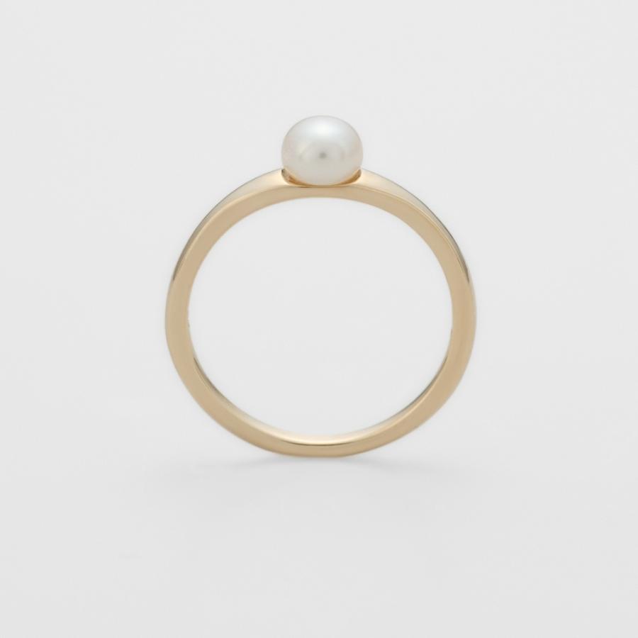 agete K10パールピンキーリング : マルイ(丸井)Yahoo!店 - 通販