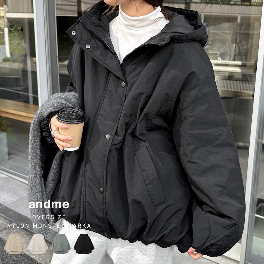 andme（アンドミー） モンスターパーカー オーバーサイズ ブルゾン
